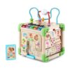 Touch & Learn Wooden Activity Cube - FSC 100% Plastic/Wood 100% FSC-Certified Wood Baby and Toddler Toys