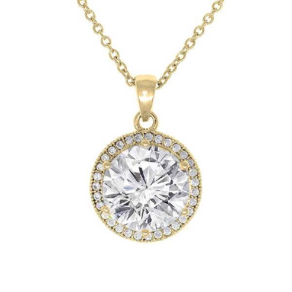 Cate & Chloe Mariah 18k Rose Gold Plated Jewelry Set with Simulated Diamond Crystals for Women
