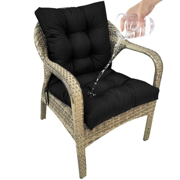 42” x 21” Hawaii Back Chair Outdoor Seating Cushions, Durable Polyester
