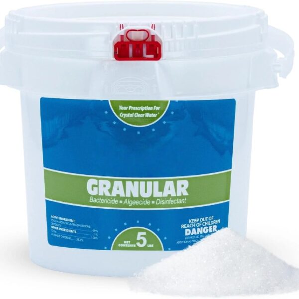 Granular Swimming Pool Chlorine - 5 lb Bucket