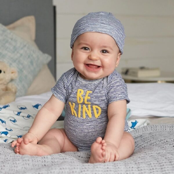 Baby Boy Short Sleeves Onesies Bodysuits, 8-Pack, Sizes Newborn-12M