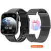 2025 New 1.85-inch Women's Smartwatch with Answer/Make Calls/120+Sports Modes/Two watch straps, IP68 Waterproof Fitness Tracker Fits for Android Iphone Devices（Gold Milan Steel Belt）