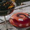 Gas One – 14-inch Portable Barbecue Grill with 3-Point Locking Lid for Heat Preservation – Dual Venting System – Small Charcoal Grill for Backyard, Camping, Boat