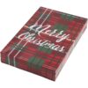 48 Pack Empty Christmas Shirt Boxes, Assorted Size Gift Boxes with Lids, Holiday Boxes for Presents in 4 Festive Designs, Perfect for Xmas Wrapping