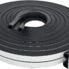 Pickup Truck Cap Camper Shell Lid Weather Seal EPDM Rubber Trim Tape (30 ft, 8 ft Bed)