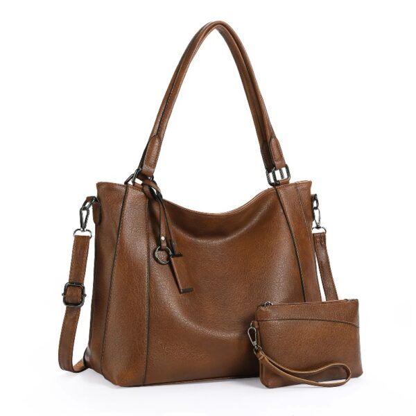 Sendfen Handbags for Women Shoulder Bags Tote Satchel Hobo 4pcs Purse Set