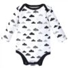Cotton Long-Sleeve Bodysuits, 7-Pack, Preemie-24 Months