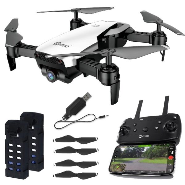 Drone with 1080P HD Camera, Foldable Design, Altitude Hold, 2.4GHz