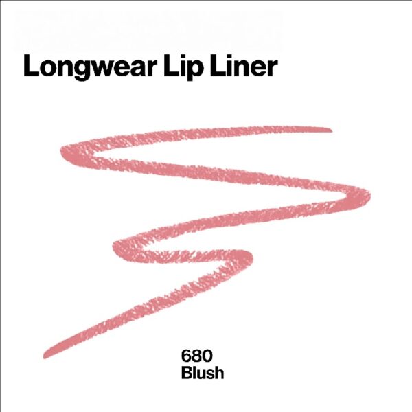 (3 pack) ColorStay Longwear Lip Liner Pencil, 680 Blush, 0.01 oz