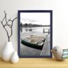 11 x 14 5-in-1 Wood Picture Frames Set-11x14 Matted to 8x10 Wall Frames, Black