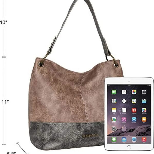 Hobo Bag Purses and Handbags for Women Top Handle Handbags with Zipper