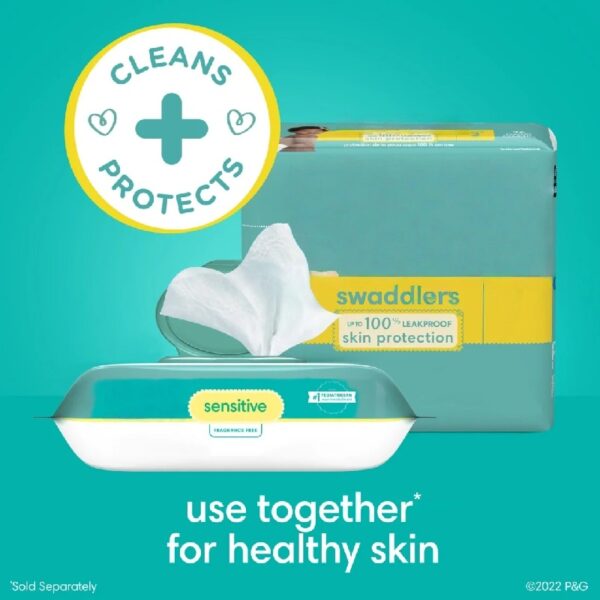 Sensitive Baby Wipes Unscented, 12 Pack, 1008 Total Count (Select for More Options)
