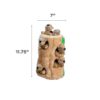 Hound Hide A Squirrel Plush Dog Toy Puzzle, XL
