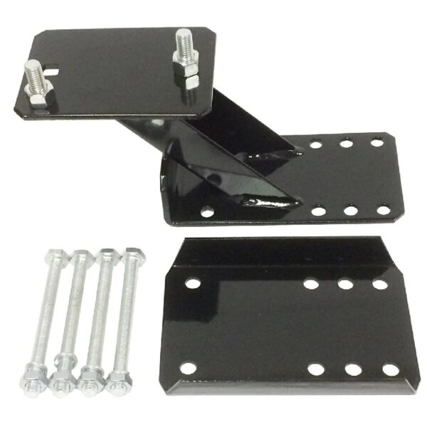 Heavy Duty Trailer Spare Tire Wheel Mount Holder Bracket Carrier for 4 & 5 lugs wheels - 27010