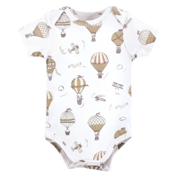 Short Sleeve Bodysuits, 5-Pack, Newborn- 24 Months
