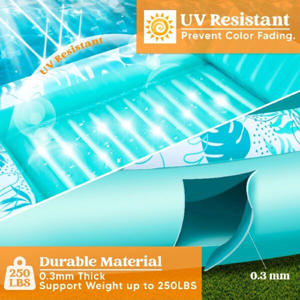 Inflatable Tanning Pool Lounger Float, 70