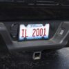 (3 pack) Auto Drive Plastic License Plate Frame with Fasteners