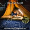 Outdoor Rug 6'x9' Waterproof Patio Rug Reversible Indoor Outdoor Rug Lightweight Plastic Straw Rug for RV Camping Deck Balcony Boho Porch Decor Dark Grey and White