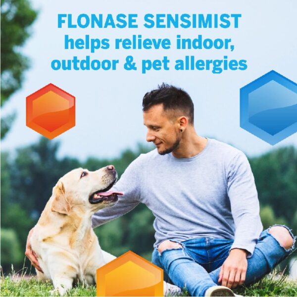 Sensimist Non-Drowsy Decongestant Allergy Relief Medicine Nasal Spray, 120 Sprays