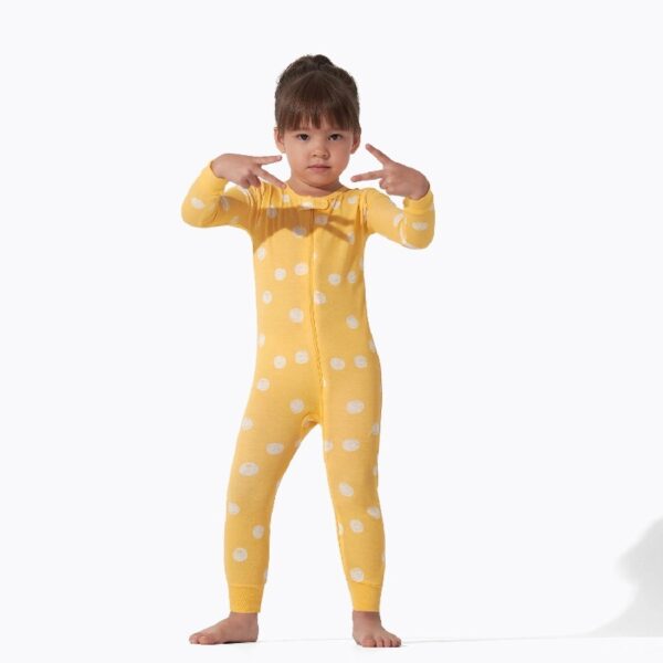 Brand Gender Neutral Footless Unionsuits, 3-Pack, Sizes 0/3 Months - 5T