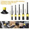 20PCS Car Detailing Kit, Car Detailing Brush Set, Auto Detailing Drill Brush Set, Car Detailing Brushes, Car Wash Kit, Car Accessories, Car Cleaning Tools Kit for Interior, Exterior, Wheels