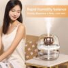 Dreamzy Humidifier 2025 New, Dreamzy Humidifiers for Bedroom Large Room and Bedroom Small, Dreamzy Humidifier Copper Coil, Small Table Top Humidifiers for Bedroom, Desktop Humidifier (B-Pink)