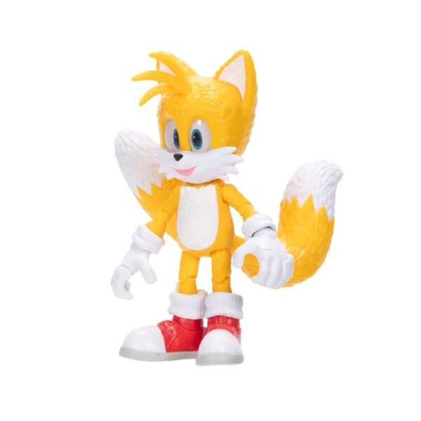 The Hedgehog 3 Movie 5 inch Tails Action Figure 20 Points of Articulation