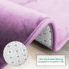 Nestl Set of 3 Absorbent Memory Foam Bath Mat Bathroom Rugs, Gray, Large 20