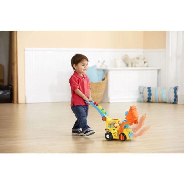 Pop-a-Balls Push & Pop Bulldozer with Accessories, Baby and Toddler Toys