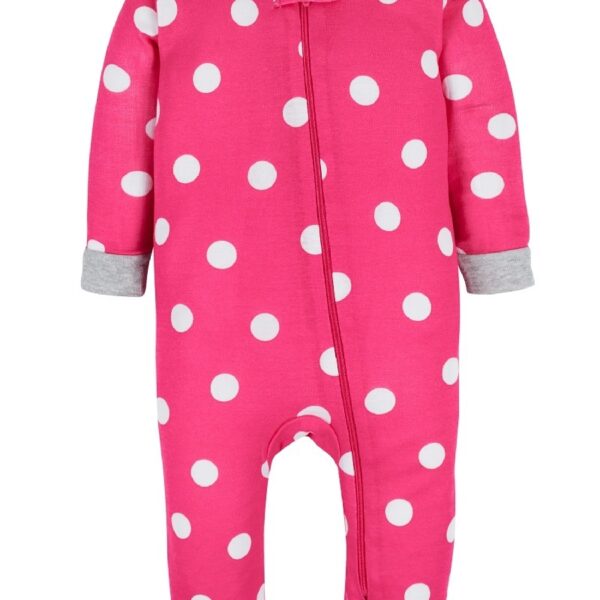 Brand Gender Neutral Footless Unionsuits, 3-Pack, Sizes 0/3 Months - 5T