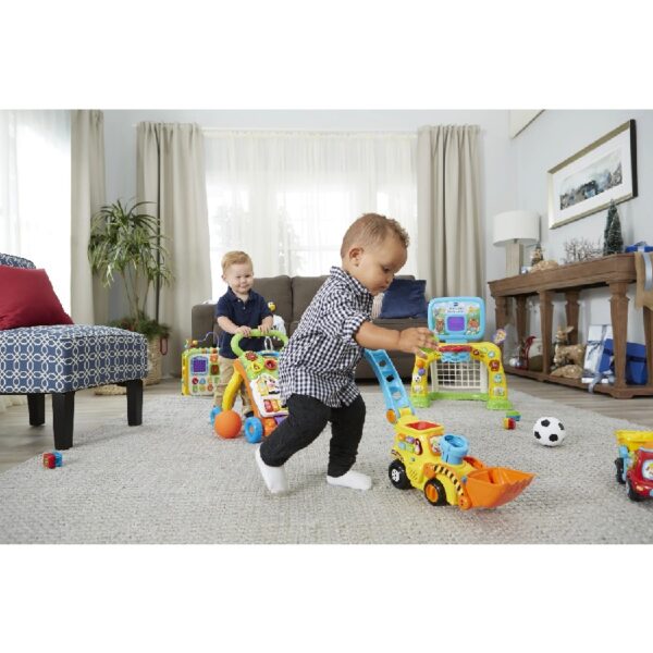 Pop-a-Balls Push & Pop Bulldozer with Accessories, Baby and Toddler Toys