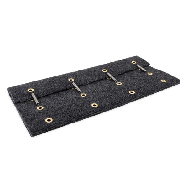 XL Wrap Around RV Step Rug - 23-inch Wide Steps - Gray (42935)