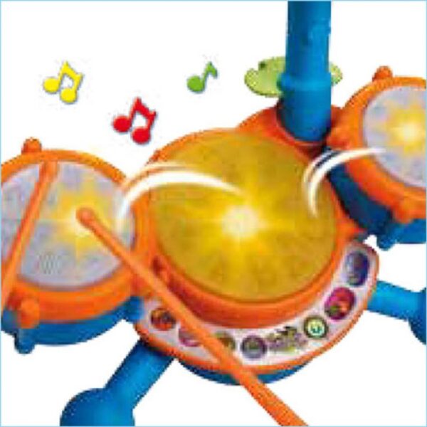 KidiBeats Drum Set with Accessories, Baby and Toddler Toys