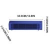 Portable Wall Mounted Airs Conditioners, No Drilling Kitchen Wall Air Conditioner Fan, 2025 New Plug in Air Conditioner, Wall Mounted Fan, for Kitchen, Bedroom, Office (Blue)