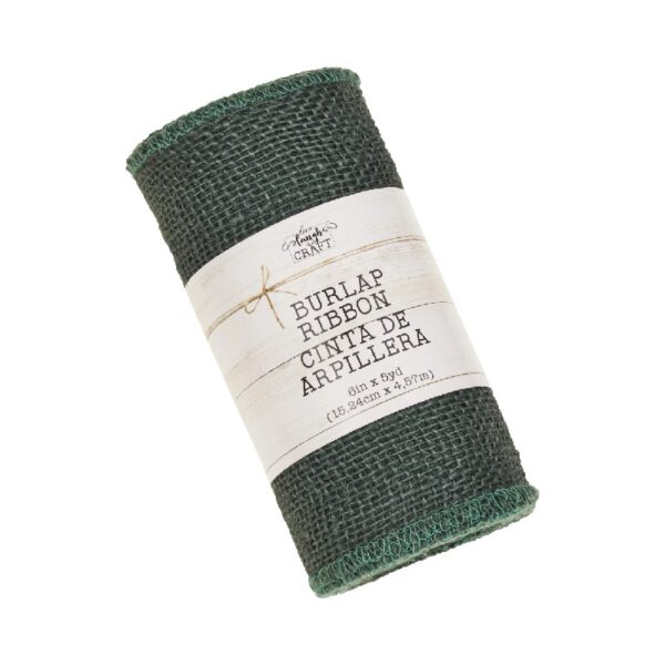 Love, Laugh, Craft Jute Burlap Roll Precut, 6