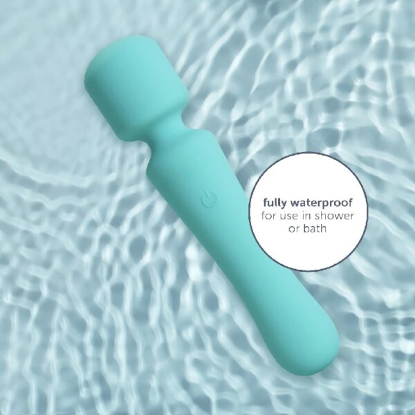 Vibrating Soft Touch Wand, 10 Vibration Settings, Waterproof