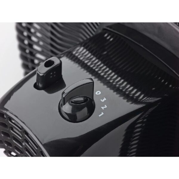 16” 3-Speed Adjustable Oscillating Pedestal Fan, Black, S16500 New