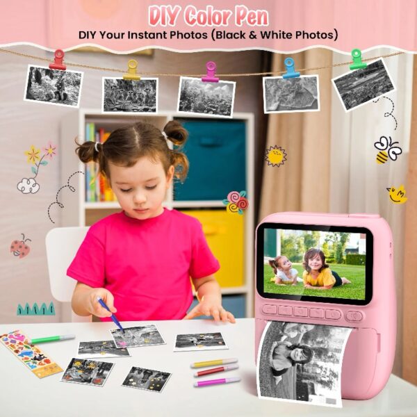 Instant Print Camera for Kids, 3.0