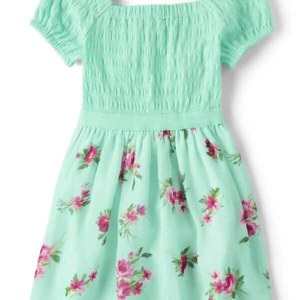 Mommy and Me Floral Ruffle Dress, Sizes XS-XXL
