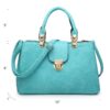 Women Satchel Handbags Top Handle Purse Medium Tote Bag Vegan Leather Shoulder Bag