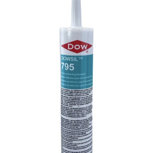 Corning 795BL Black 795 Silicone Building Sealant - Cartridge