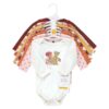 Cotton Long-Sleeve Bodysuits, 7-Pack, Preemie-24 Months