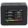 13 in 1 Air Quality Monitor Meter Temperature&Humidity Tester TVOC PM2.5 black