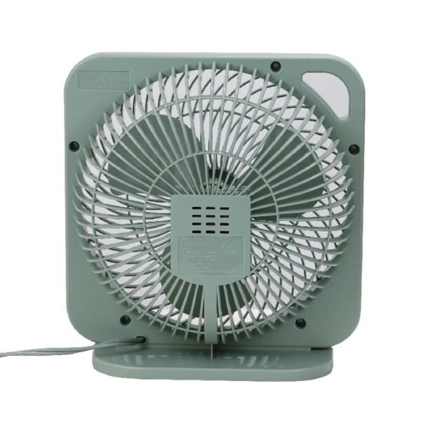 87f61988cdee40e3a740b332018acad3 (2 pack) Mainstays 9-inch Box Indoor Comfort Personal AC Electric Fan, 3 Speeds, Black
