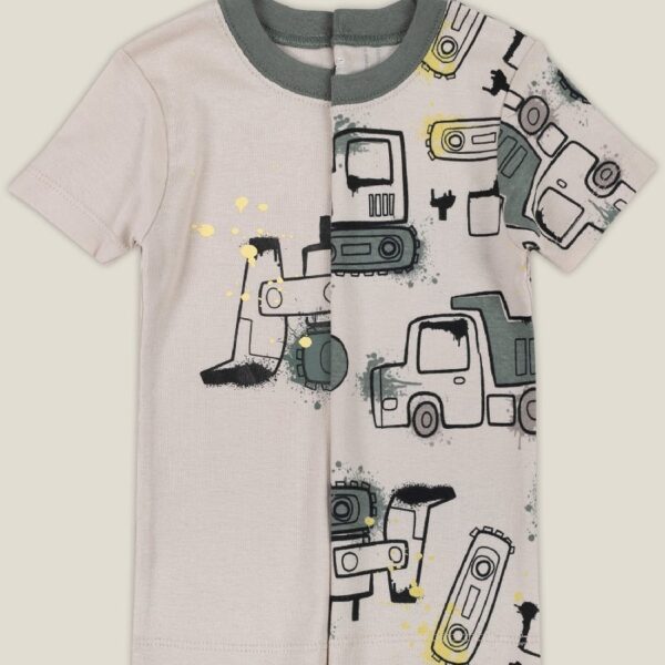 Baby & Toddler Boys 4Pc Short Sleeve Snug Fit Sleepwear, Size 9 Months-5T