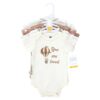 Short Sleeve Bodysuits, 5-Pack, Newborn- 24 Months