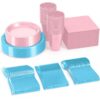 Exquisite 350 Piece Easter Plastic Disposable Party Plates & Dinnerware Combo Set