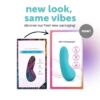 Vibrating Mini Soft Touch Massager, 10 Vibration Settings, Waterproof