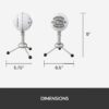 Snowball - Microphone - white