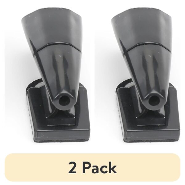 (2 pack) Universal Deer Warning Whistle for Car, Truck, Van, and SUV, 113 Decibels, Black